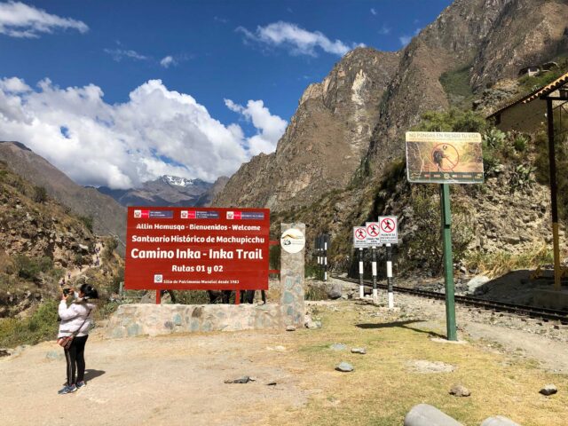 Short inca trail with camping
